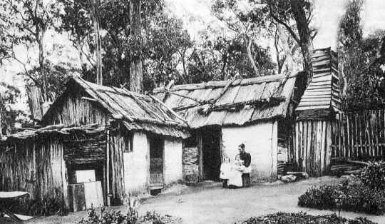 Bush hut circa 1890